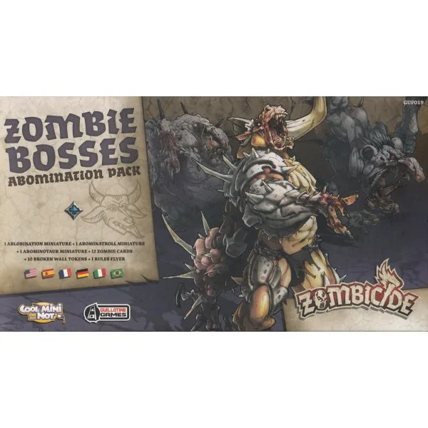 Zombicide: Black Plague - Zombie Bosses Abomination Pack
