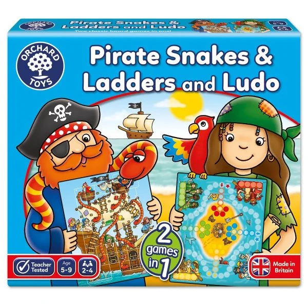 Pirate Snakes and Ladders & Ludo