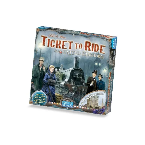 Ticket to Ride Map Collection: Volume 5 – UK/Pennsylvania