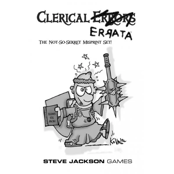 Munchkin 3.5 – Clerical Errata