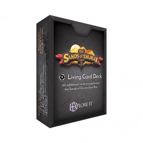 HEXplore It: The Sands of Shurax Living Card Deck