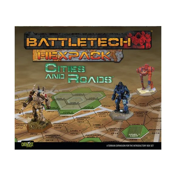 Battletech HexPack: Cities and Roads