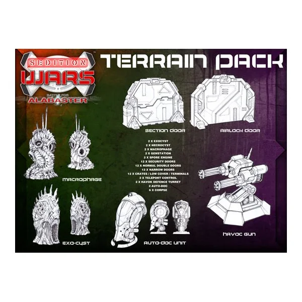 Sedition Wars - Terrain Set