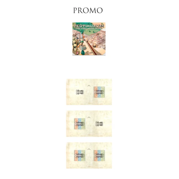 Teotihuacan: City of Gods – Decoration Tiles