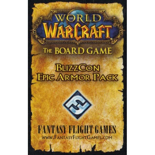 World of Warcraft: The Boardgame - BlizzCon Epic Armor Pack