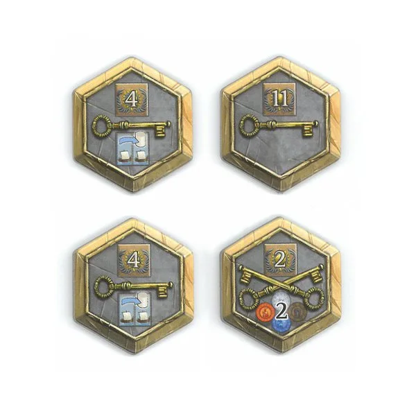 Terra Mystica: 4 Town Tiles