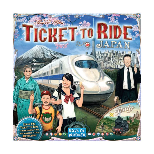 Ticket to Ride Map Collection: Volume 7 - Japan & Italy
