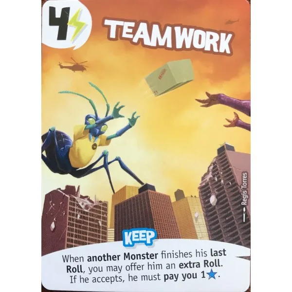 King of Tokyo: Teamwork Promo Card