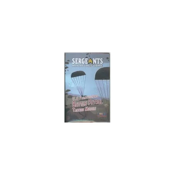Sergeants Miniatures Game: US Paratrooper Battle Patrol Tactics Module