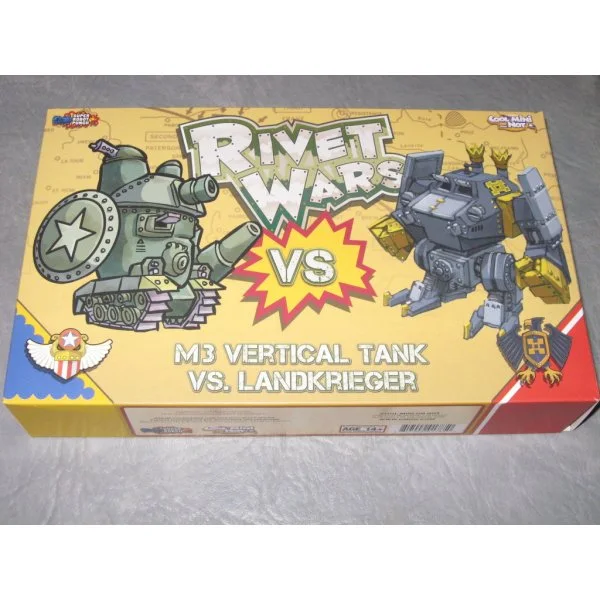 Rivet Wars: M3 Vertical Tank vs. Landkrieger