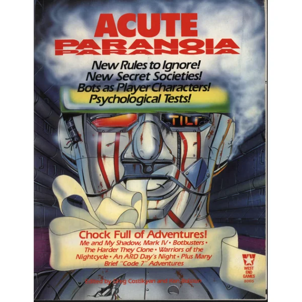 Paranoia: Acute Paranoia