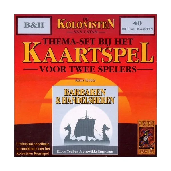 Settlers of Catan Card Game: Barbarians and Traders Upgrade Kit