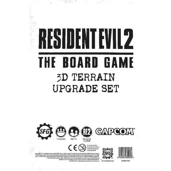Resident Evil 2: The Board Game – 3D Terrain Upgrade Set