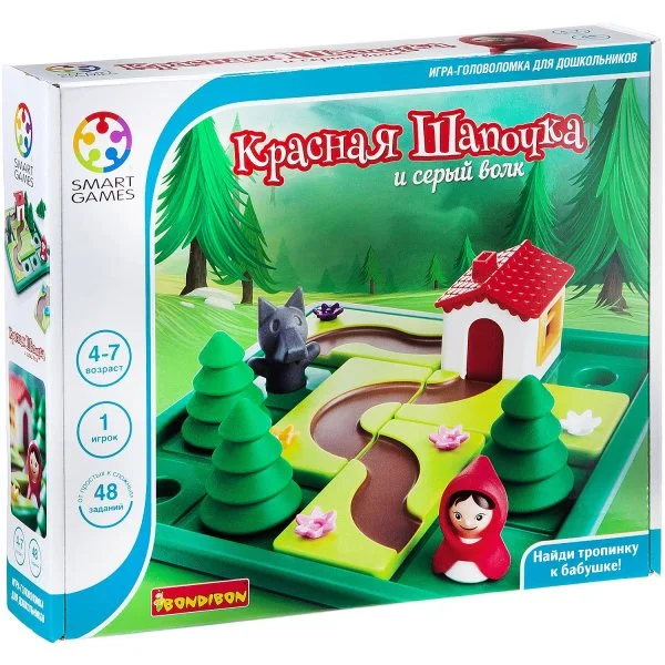 Логическая игра Красная Шапочка и Серый волк