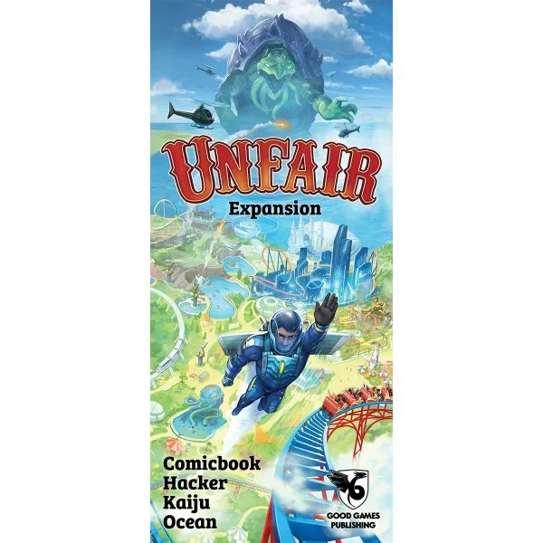 Unfair Expansion: Comicbook Hacker Kaiju Ocean