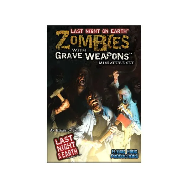 Last Night on Earth: Zombies with Grave Weapons Miniature Set