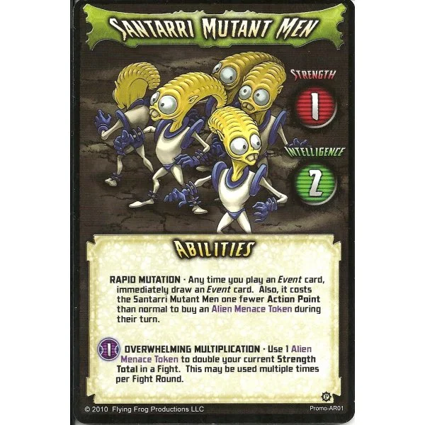 Conquest of Planet Earth 'Santarri Mutant Men' Supplement