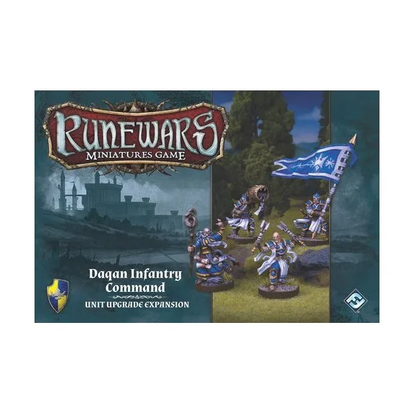 RuneWars: The Miniatures Game - Daqan Infantry Command Unit Expansion