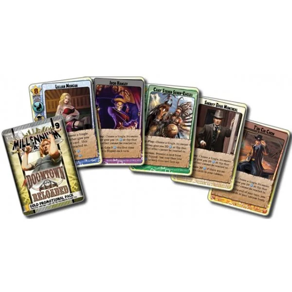 Millennium Blades. Doomtown: Reloaded Promo Pack