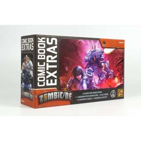 Zombicide: Invader Dead Contact Comic Book Extras