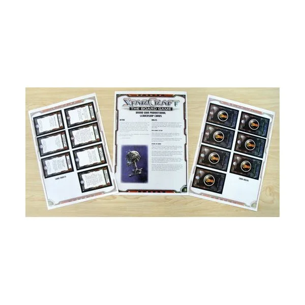 StarCraft: Brood War Promotional Leadership Cards