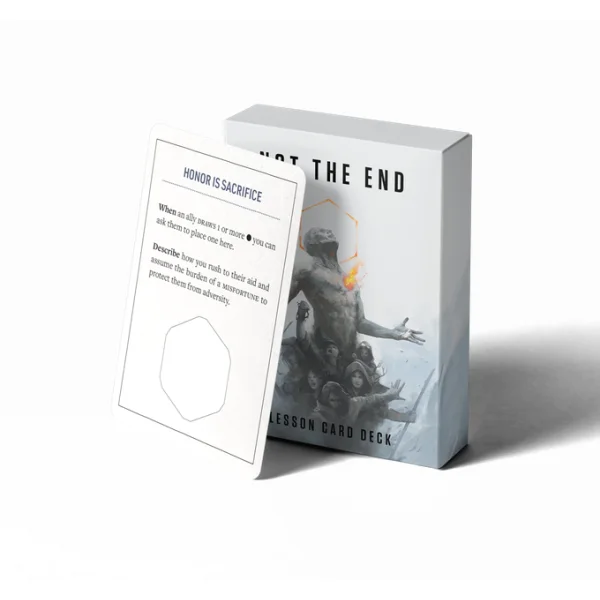 Not The End: Lesson Card Deck
