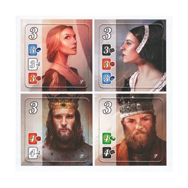 Splendor: Nobles Promo Tiles