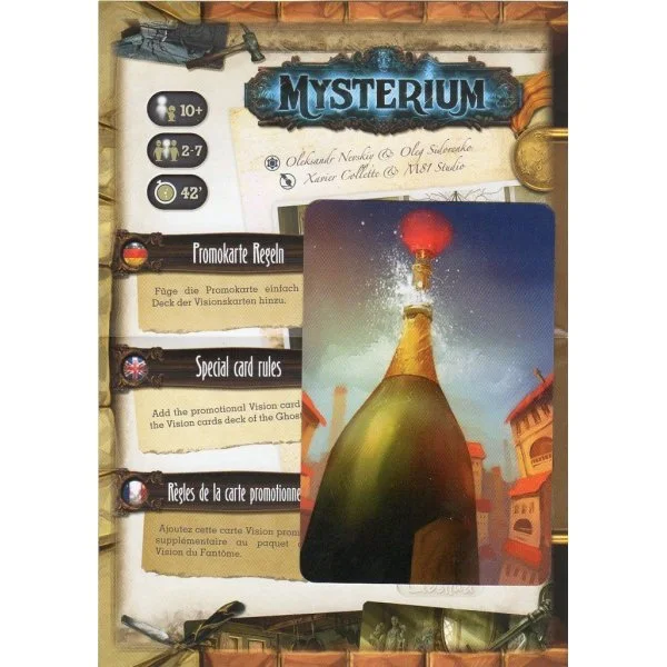Mysterium: Brettspiel Adventskalender 2017 Promo
