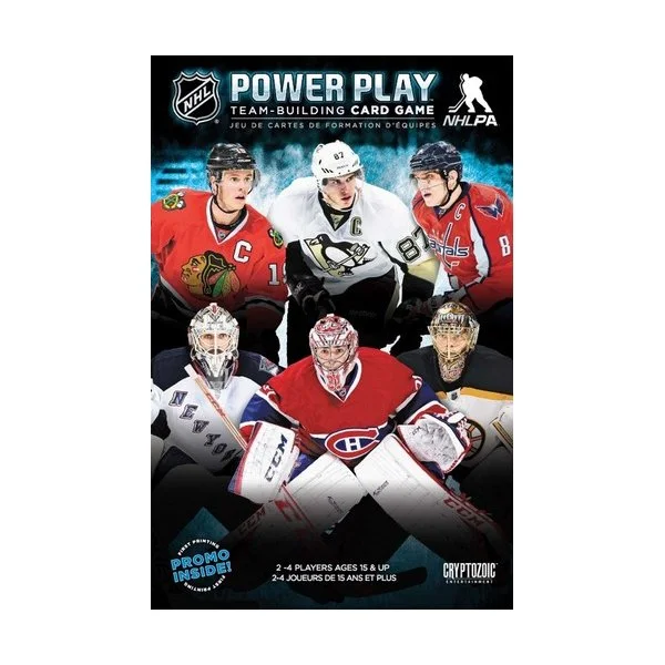 NHL Power Play Team-Building Card Game