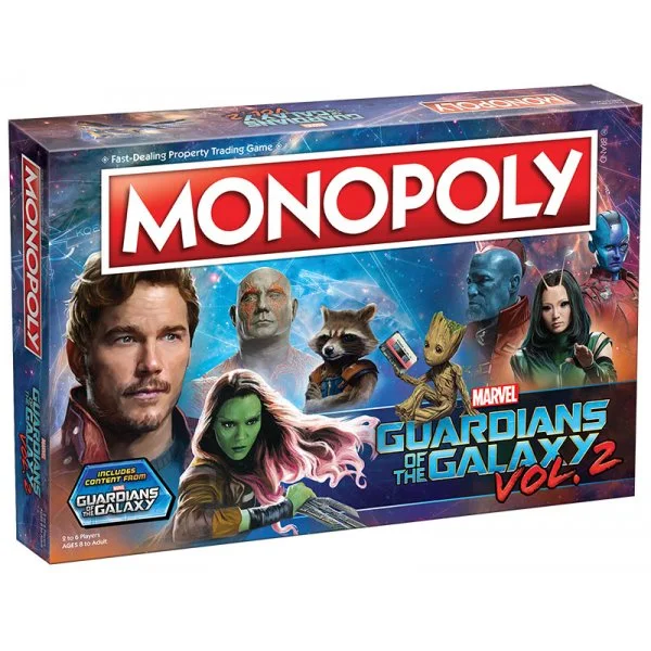 Monopoly: Guardians of the Galaxy Vol. 2