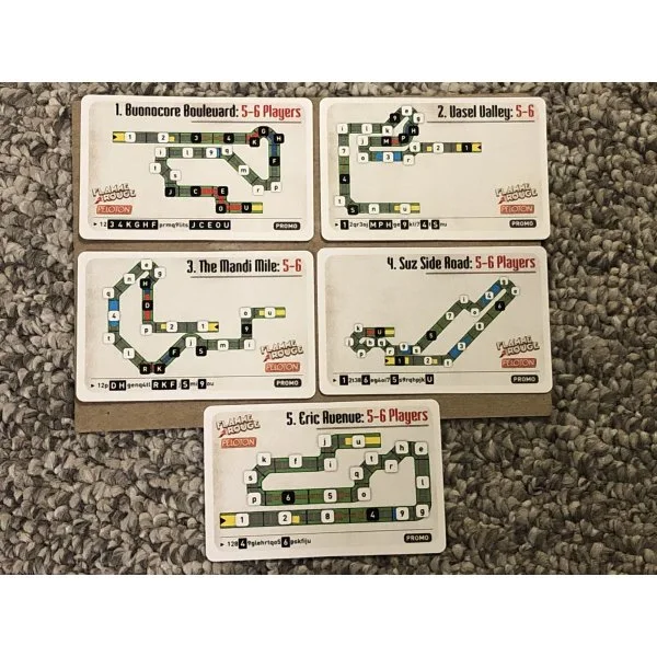 Flamme Rouge: Dice Tower Stage Cards Promo Pack