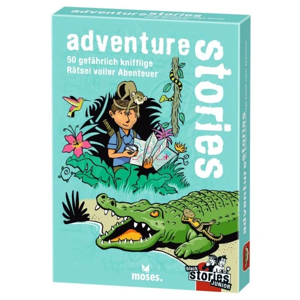 Black Stories Junior: Adventure Stories