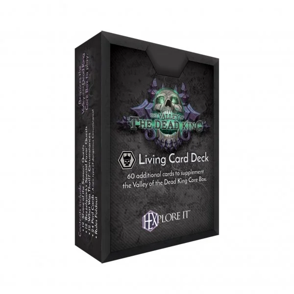 HEXplore It: The Valley of the Dead King Living Card Deck