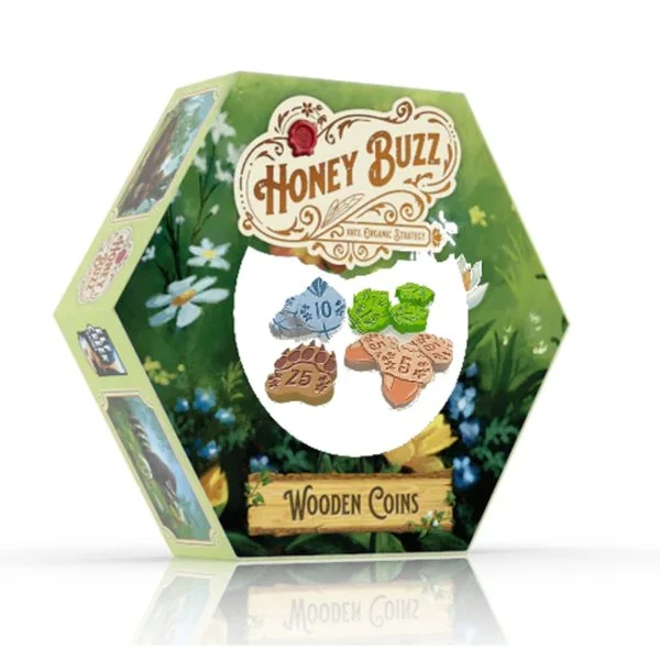 Honey Buzz: Wooden Coins