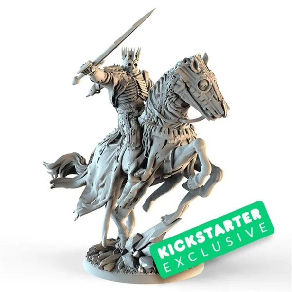 The Witcher: Old World - Mounted Eredin Miniature