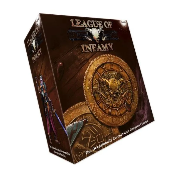 League of Infamy: Kickstarter box