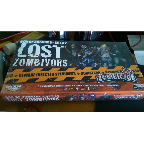 Zombicide Box of Zombies Set 7 Lost Zombivors