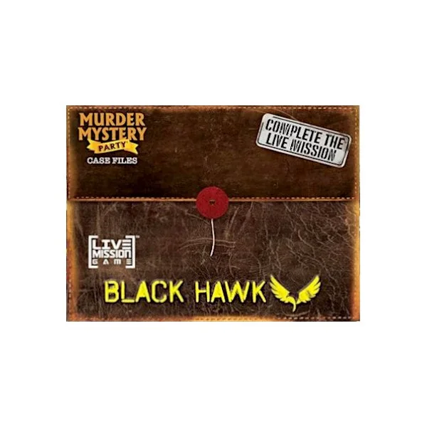 Murder Mystery Party Case Files: Live Mission Game – Mission Black Hawk