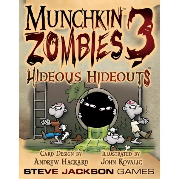 Munchkin Zombies 3 – Hideous Hideouts