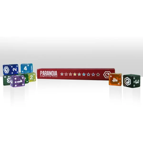Paranoia Computer Dice