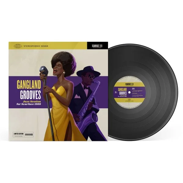 Scarface 1920: Gangland Grooves Vinyl disc