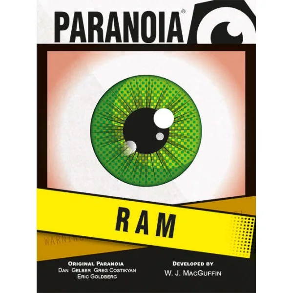 Paranoia: The RAM Deck