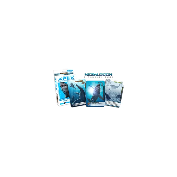 Apex Theropod Deck-Building Game: Megalodon Expansion Deck