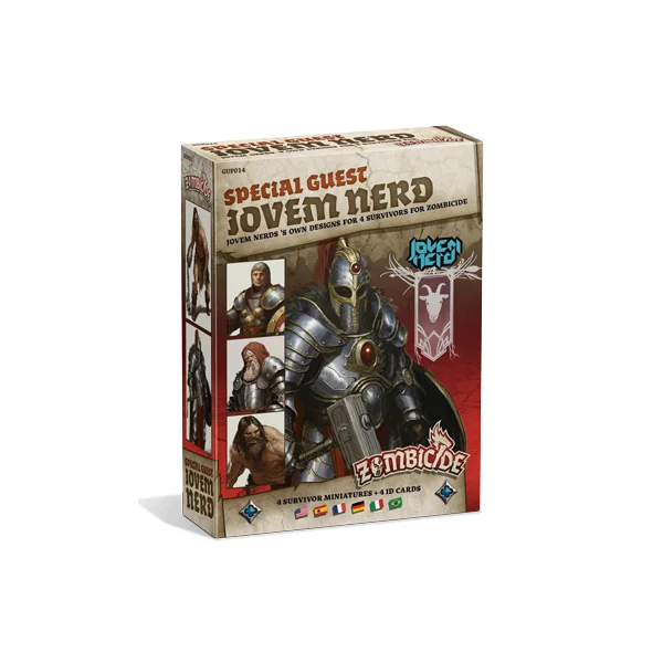 Zombicide: Black Plague Special Guest Box – Jovem Nerd