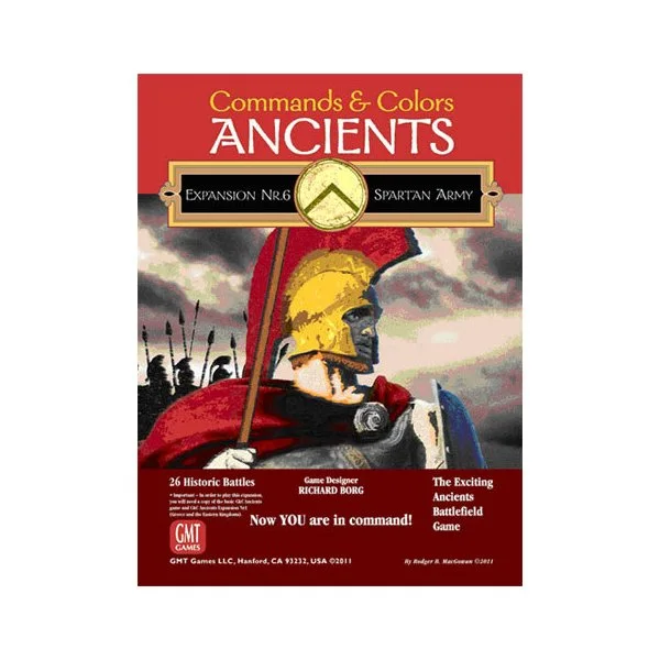 Commands & Colors: Ancients Expansion Pack #6: The Spartan Army