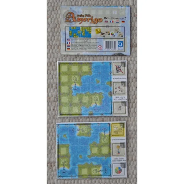 Amerigo Queenie 2: Cove Island, Bay Island & New Progress Tokens (2013)