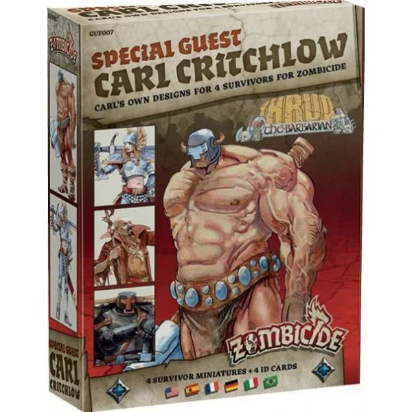 Zombicide: Black Plague Special Guest Box – Carl Critchlow