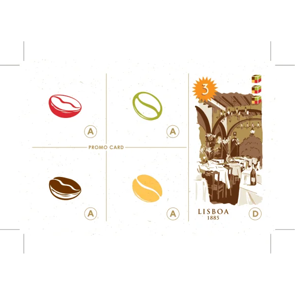 Café: Leão de Ouro Promo Card