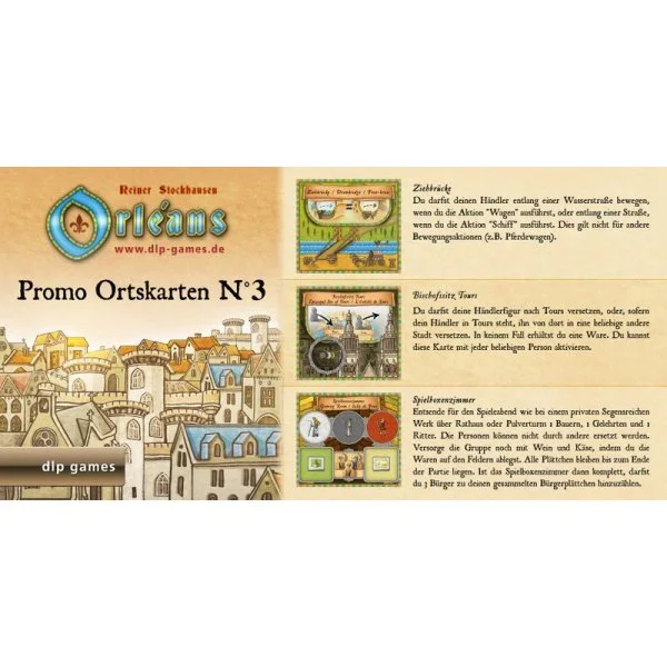 Orléans: Promo Ortskarten N°3