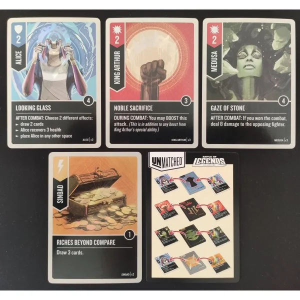 Unmatched: Battle of Legends, Volume One – Foil Cards